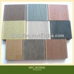 europe standard outdoor thin grooved wpc decking
