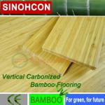CE certified Pure Green Vertical Chocolate Bamboo Flooring