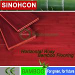 sell CE certified best quality painted red bamboo flooring