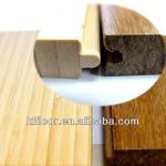 Solid Carbonized vertical bamboo flooring, Click-lock system