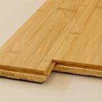Quakeproof and Soundproof Click Horizontal Natural Bamboo Flooring