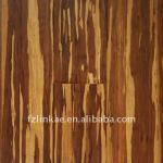 tiger stained woven bamboo flooring