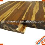 Click-lock Tiger Strand Woven Solid Bamboo Flooring