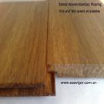 Carbonized Strand Woven Bamboo Flooring T&amp;G