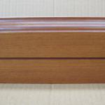 Different color and species wood floor Skirting