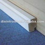 Wooden skirting baseboard for decoration