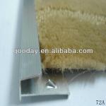 Aluminum profile carpet edge strip