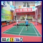 Hot sale professional modualr suspended interlocking badminton floor mat for oudoor&amp;indoor