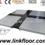 Steel cementitious raised floor system
