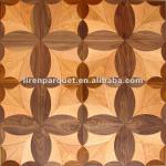 wood inlay floor parquet tile wood parquet flooring LIREN-114