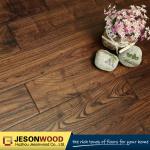 Chinese Teak handscraped solid flooring(mocha color)