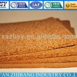 pure brown natural cork sheet for underlayment material QBCU01