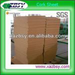 Natural cork boardsheet material for bulletin board QBCS02