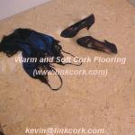 Warm and Soft Cork Indoor Flooring