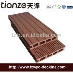 Tianze WPC swimming pool wood polymer board Plastic composite decking