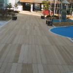 UV resistance wpc decking floor for outdoor