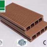LiFang 100% recycled wood plastic composite WPC Flooring lumber