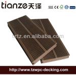 140x20mm solid wood plastic composite decking-TZ140S20
