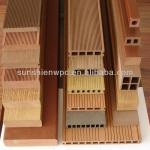 wpc outdoor decking board/ easy to install decking/laminate floor
