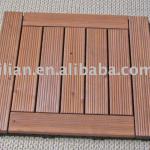 HL305D wooden deck with plastic base ( brown color)