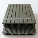 150x25mm anti-slip wpc hollow &amp; grooved deck flooring