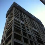 Climbing formwork scaffold system construction slipform