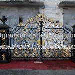 hot galvanized wrought iron Gate