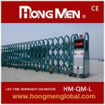 China wrought iron industrial sliding rail iron main gates models 15YEARS FACTORY