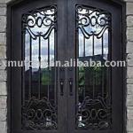 Iron external door