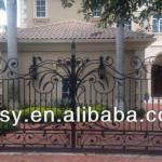 Wrought iron gates model