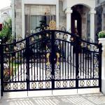 Luxury wrought iron gate