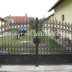 wrought iron gate, steel gate, garden gate