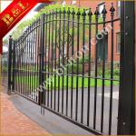 Metal Wrought iron driveway gate