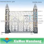 2012 new style Stainless steel electric gate