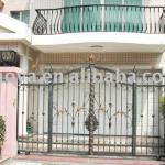 wrought elegant metal iron gates