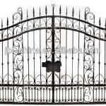 architectural designed gates, metal iron garden gate