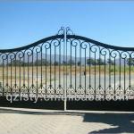 Modern Driveway Wrought Iron Gates Design/Models