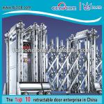 New main gate design industrial retractable gate