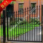 Driveway wrought iron gate