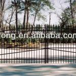 Q235 latest used wrought iron door gates