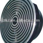 Aluminum round floor diffuser