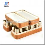 BL series Stainless steel Plates max. Pressure 45 bar Copper brazed plate heat exchanger for household boiler