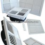 compact and adjustable plastic air conditioning diffuser