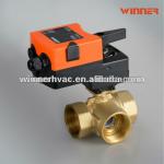0-10v proportional electric flow control valve HVAC