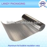 Metallic foil insulation material