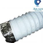 Air duct of combined PVC with aluminum foil