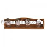 bamboo spice rack