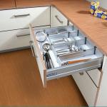 steel cabinet drawer for kitchen