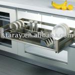 HBS214-219 Stainless Steel Soft-closing Kitchen Drawer Basket