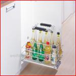 Kitchen Soft-closing Multifunctional Steel Wire Basket WF-PTJ043